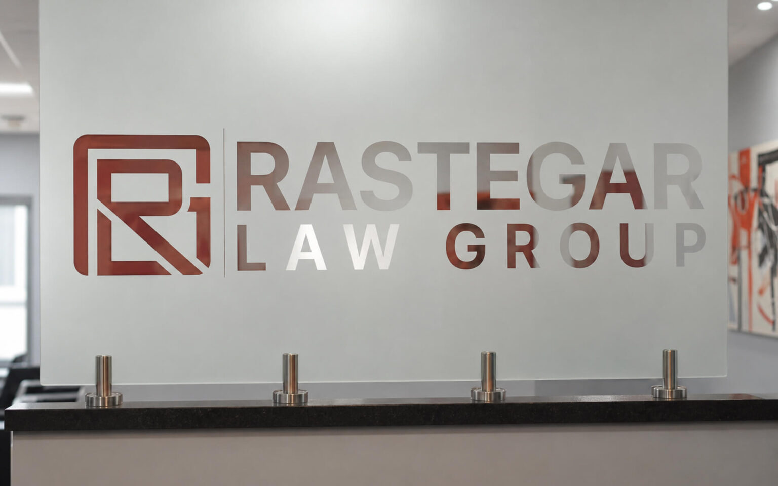 Rastegar Law Group team meeting space